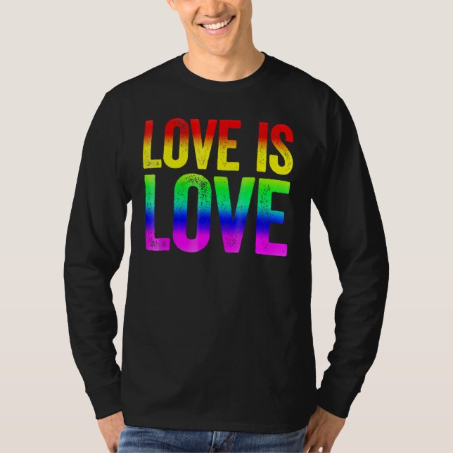 Camiseta Amor É Orgulho Lgbt (Frente)