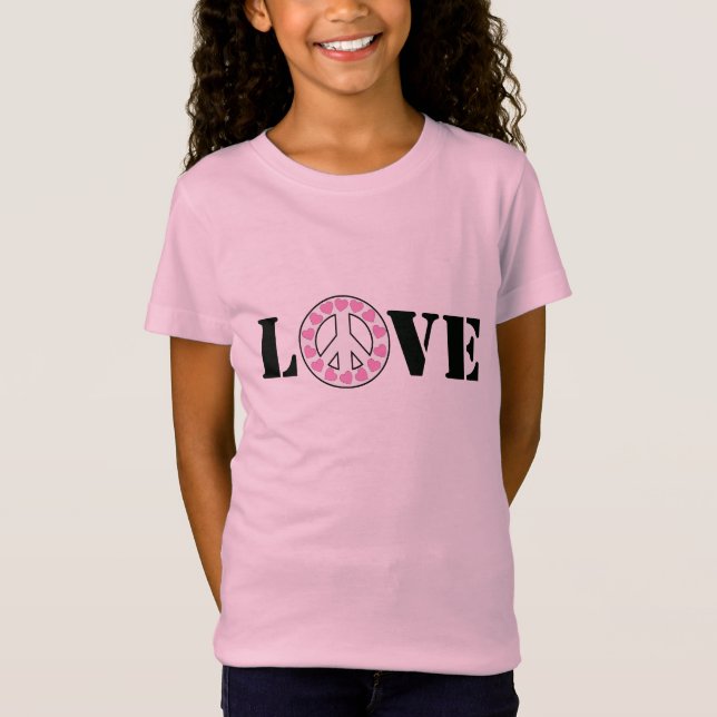 Camiseta Amor e Paz (Frente)