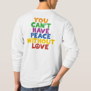 Camiseta Amor e Paz