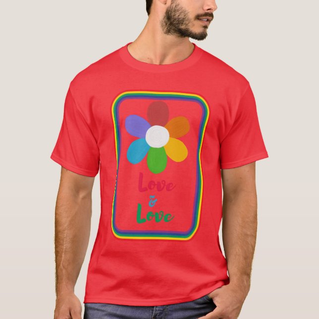 Camiseta amor e presente de amor (Frente)