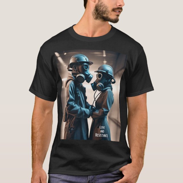 CAMISETA AMOR E RESISTÊNCIA (Frente)