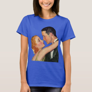 Camiseta Amor e Romance Vintage, Filmes Retro de Hollywood
