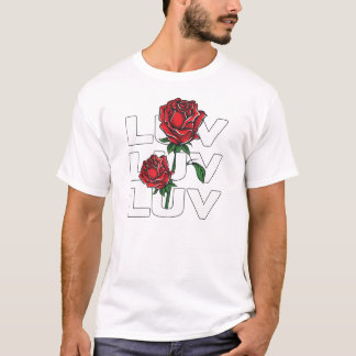 Camiseta Amor e Rosas