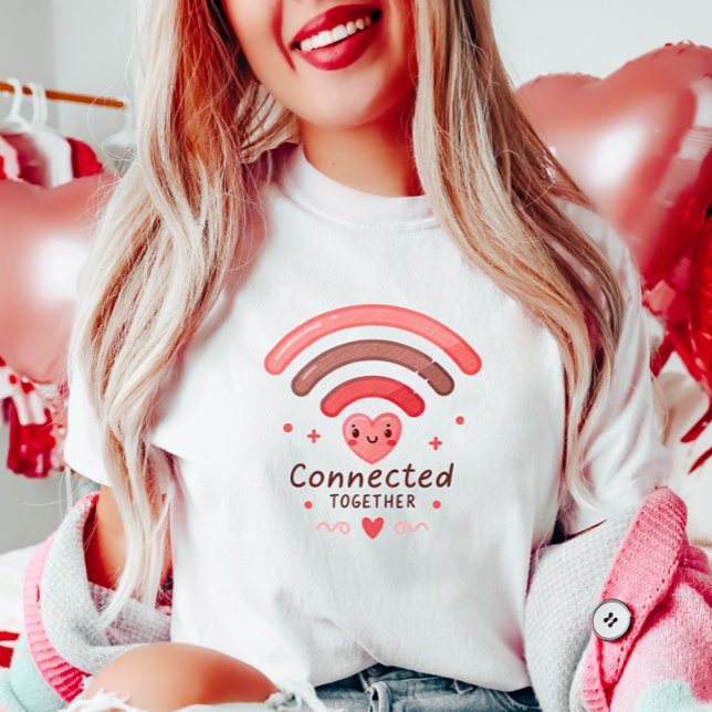 Camiseta Amor elegante (Criador carregado)