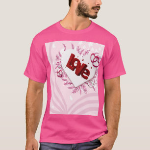 Camiseta Amor em 3D