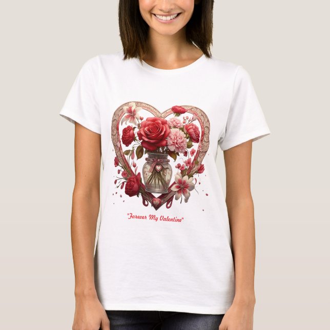 Camiseta "Amor em Bloom" (Frente)