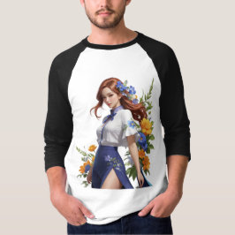 Camiseta Amor em Bloom