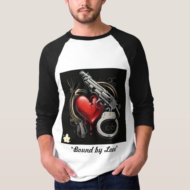 Camiseta "Amor em Cadeias" (Frente)