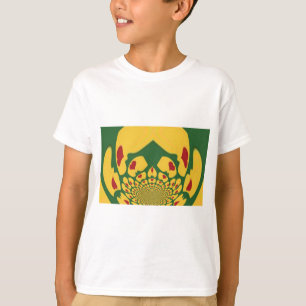 Camiseta Amor em Cores Rasta: Reggae Hearts