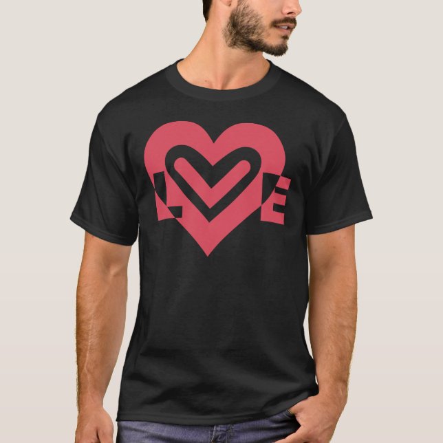 Camiseta Amor em Tcherry Pink (Frente)