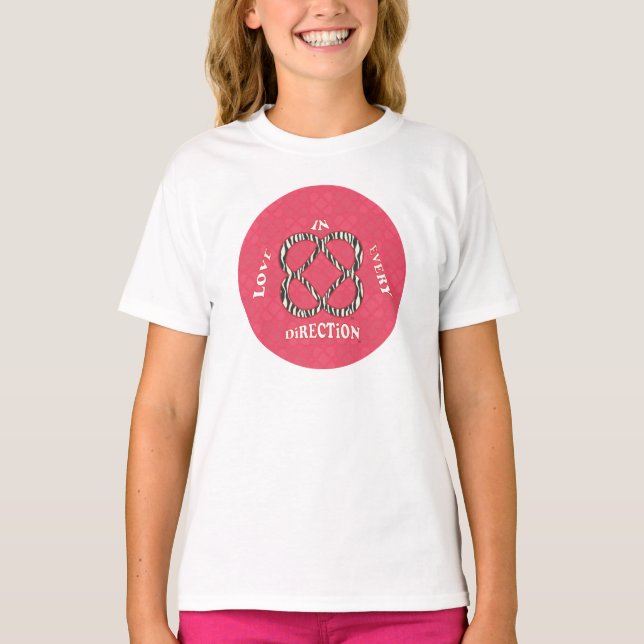 Camiseta Amor Em Todas As Direções! TM (Frente)