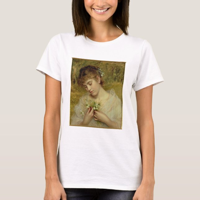 Camiseta Amor em uma névoa (óleo em canvas) (Frente)