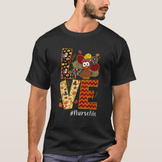 Camiseta Amor Enfermeira Vida Unisex Adultos Crianças Enfer