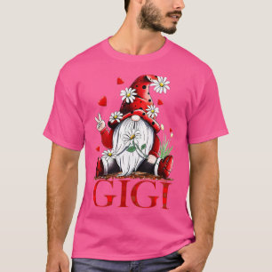 Camiseta Amor Engraçado Chamado Gigi Gnomo Valentine Day M