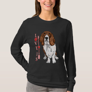 Camiseta Amor Engraçado É Impressão De Cachorro Cachorro Ca