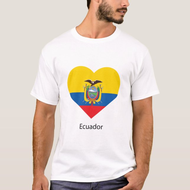 Camiseta Amor Equador (Frente)