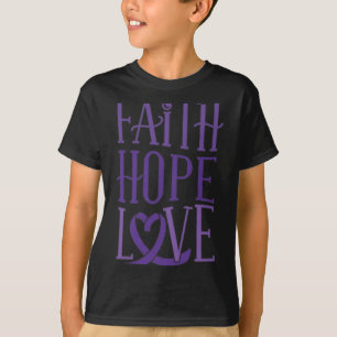 Camiseta Amor Esperança - Consciência Fibromialgia Suporte