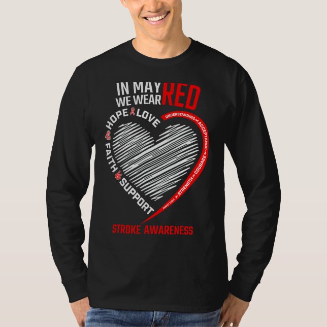 Camiseta Amor Esperança Fé Em Maio Vestimos Survivência Ver (Frente)