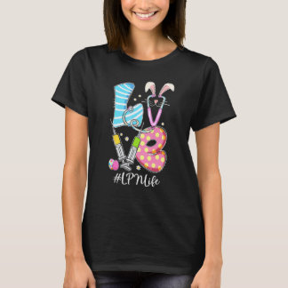 Camiseta Amor Estetoscópio Lpn Vida Coelho Enfermeira Dia d