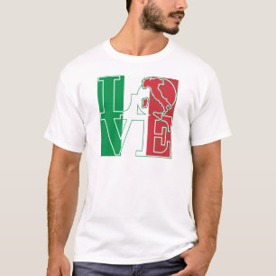 Camiseta AMOR estilo italiano