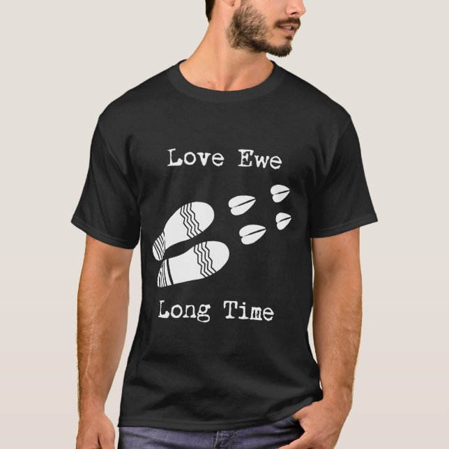 Camiseta Amor Ewe Long Time (Frente)