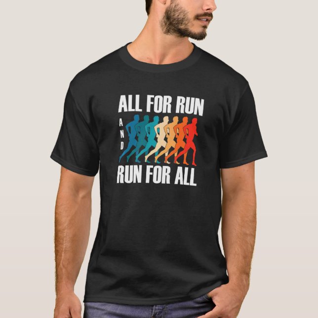 Camiseta Amor Executando Motivação de Cotação em Execução (Frente)