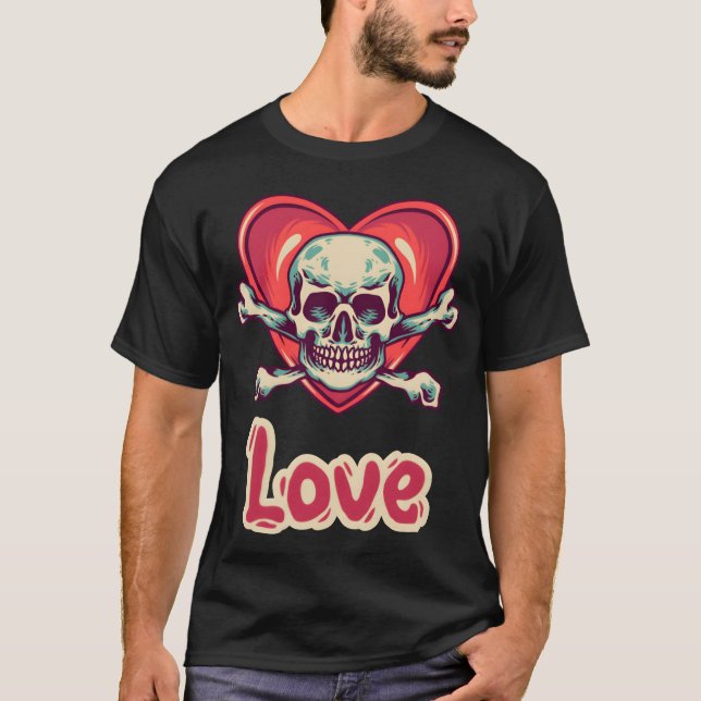 Camiseta amor família morta (Frente)