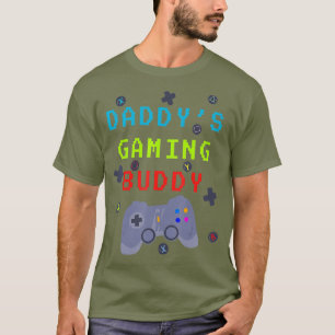 Camiseta Amor Familiar Daddys Jogando Crianças Amigas