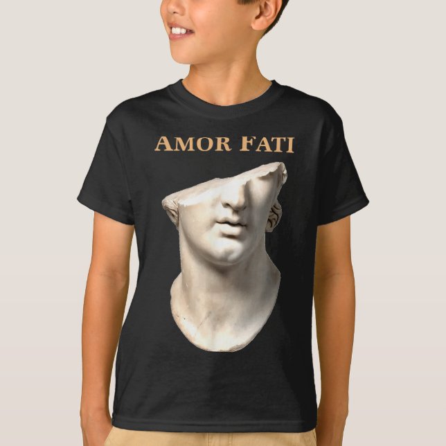 Camiseta Amor Fati Stoicism Cotação Epictetus Gifts Me Esti (Frente)
