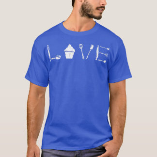 Camiseta Amor Fazendo Funny Baker Cookie Crew Assar Lover G