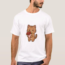 Amor Felino Floral Em Caixa