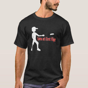 Camiseta Amor final do Frisbee no primeiro vôo