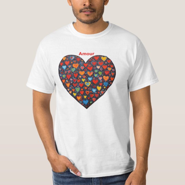 Camiseta Amor - Francês (Frente)