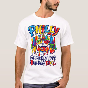 Camiseta Amor Fraternal de Philly e Baba de Bulldog
