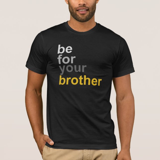 Camiseta Amor fraternal e unidade (Frente)