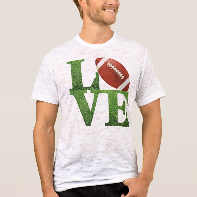 Camiseta Amor Futebol (Frente)