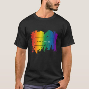 Camiseta Amor ganha LGBT Sinaliza Direitos Gay Igualdade