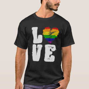 Camiseta Amor ganha Rainbow Tee Gay LGBT Orgulho LGBT Mês