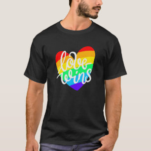 Camiseta Amor ganha Rainbow Tee, Gay LGBT Pride Mont