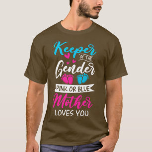 Camiseta Amor Gênero Revela Chá Rosa Ou Azul Mãe Amor