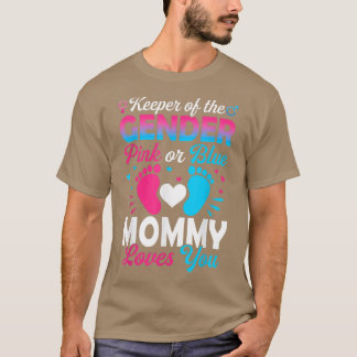 Camiseta Amor Gênero Revela Chá Rosa Ou Azul Mamães Amores