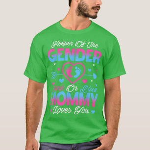Camiseta Amor Gênero Revela Chá Rosa Ou Azul Mamães Amores