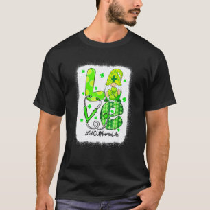 Camiseta Amor Gnomie Pacu Enfermeira Vida Dia de São Patríc