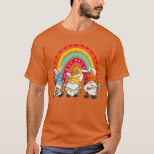 Camiseta Amor Gnomos Bola de Cabelo Coelhinha Ideia do Dia 
