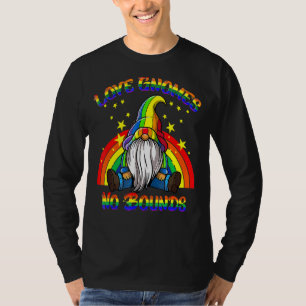 Camiseta Amor Gnomos Sem Ligar o Arco Arco-Íris Lgbt Gay Le