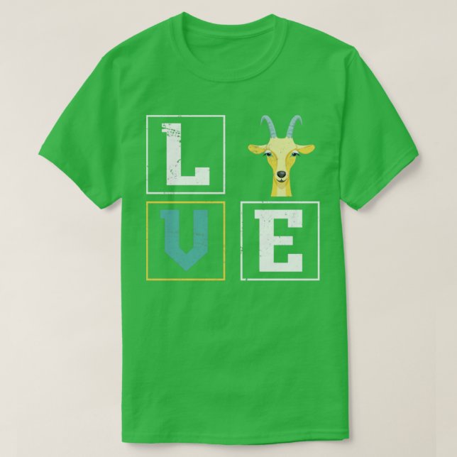 Camiseta Amor Goat (Frente do Design)