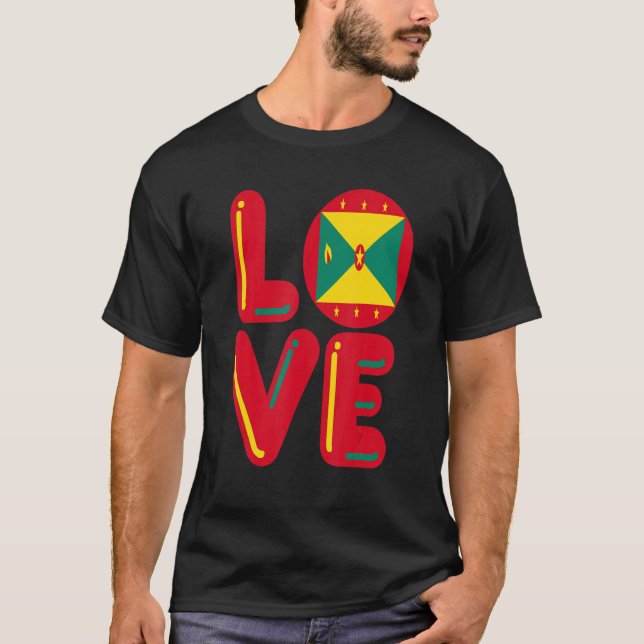 Camiseta AMOR  Granada (Frente)
