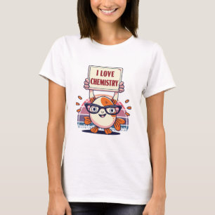 Camiseta Amor Guppies e Química