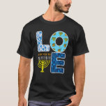 Camiseta Amor Hanukkiah Menorah Judeu Hanukkah Chanukah Men<br><div class="desc">Amo Hanukkiah Menorah Judeu Hanukkah Chanukah Homens Mulheres Crianças.</div>