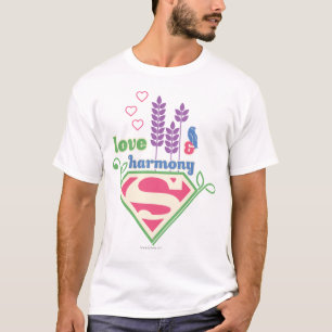 Camiseta Amor & harmonia de Supergirl